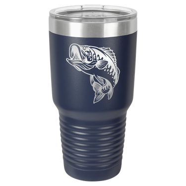 Bass Fishing 30oz Ringneck Tumbler
